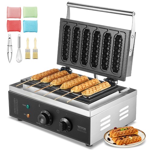 Vevor 6pcs commercial waffle - commercial,